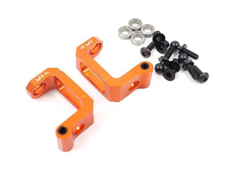 Yeah Racing Kugelgelagerter Aluminium C-Hub Satz für HPI RS4 Sport3 Orange