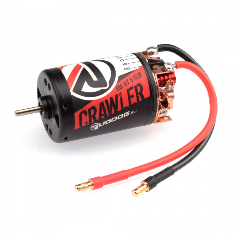 Ruddog Crawler 550 10T 5-Slot Brushed Motor