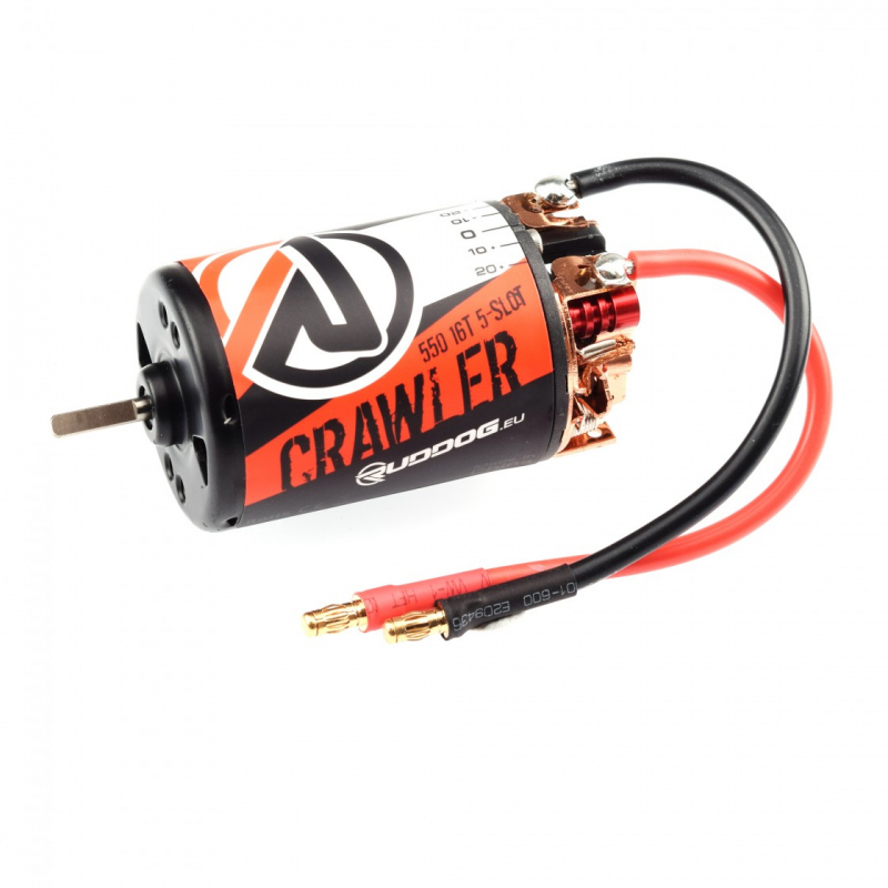 Crawler 550 16T 5-Slot Brushed Motor