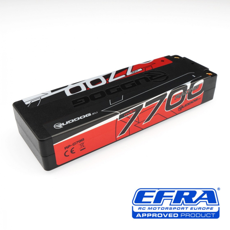 Preview: RUDDOG Racing 7700mAh 150C/75C 7.6V LCG Stick Pack LiPo-HV Battery
