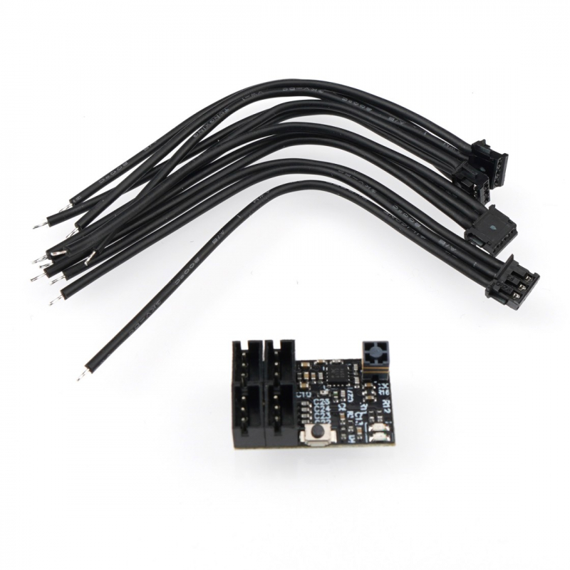 Preview: Ruddog RR28-FH5 2.4GHz 4 Kanal Empfänger für 1/28 und andere Micro Cars (Sanwa FH5 | FH5U)