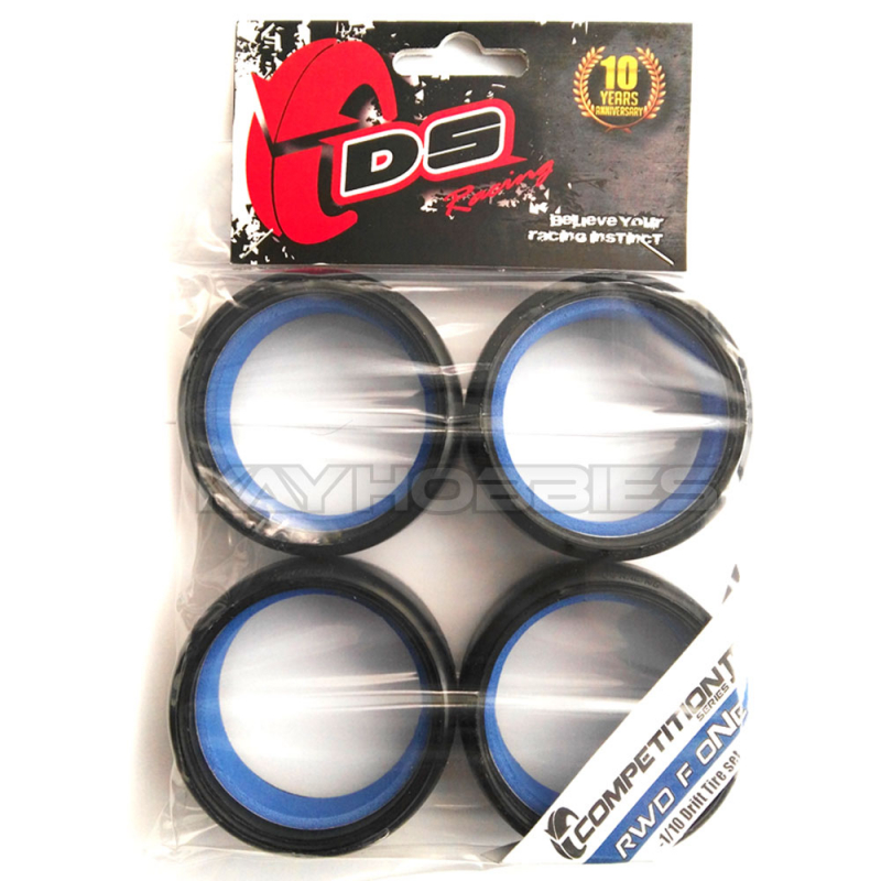 DS Racing Competition Series II RWD F One Drift tires (4)