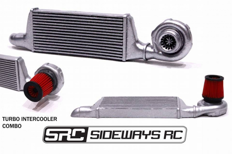 Sideways RC Turbo Intercooler Combo