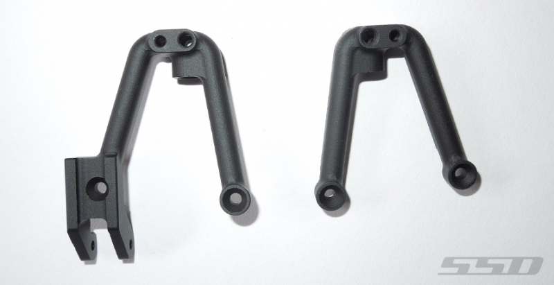 SSD Aluminum Front Shock Hoops for SCX10 II (2)