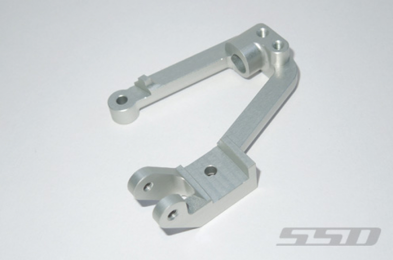 SSD Aluminum Shock Hoops for SCX10 II (Silver)