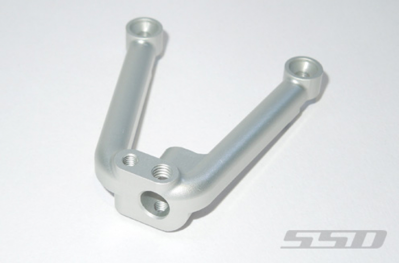 SSD Aluminum Shock Hoops for SCX10 II (Silver)