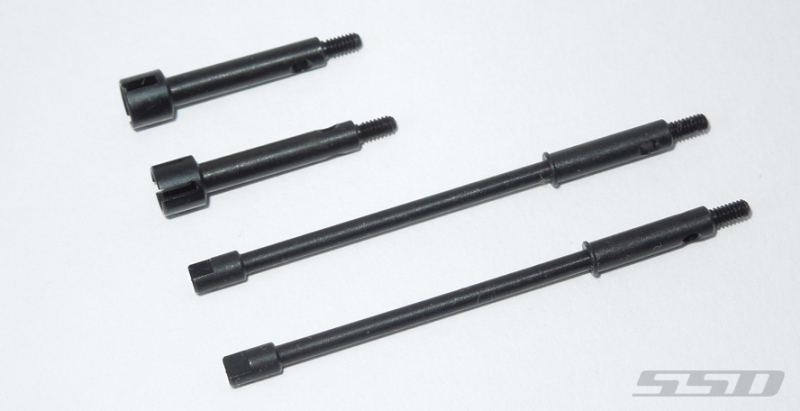SSD +4mm (8mm total)  Axle Kit for SCX24