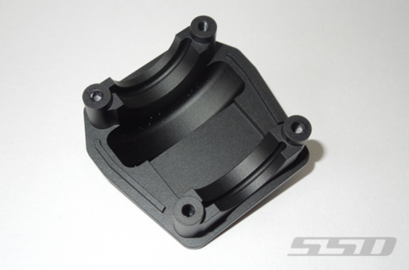 SSD HD Aluminum Diff Cover for SCX6 (Black)(1)