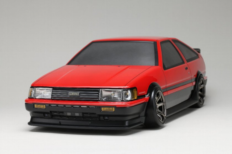 Preview: Yokomo Toyota Corolla (AE86) Levin 3-Door Aeroparts Set