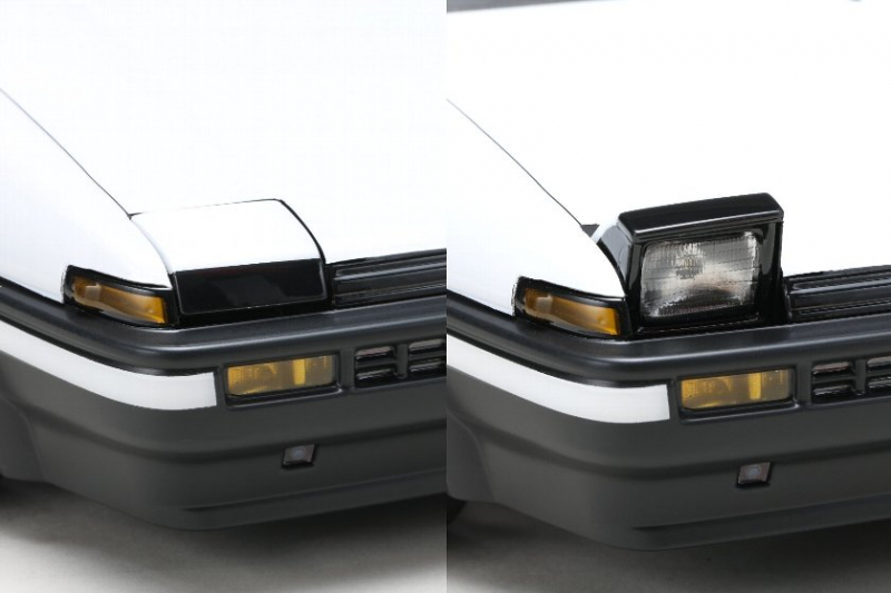 Yokomo Toyota Sprinter (AE86) Trueno 3-Door Body Set