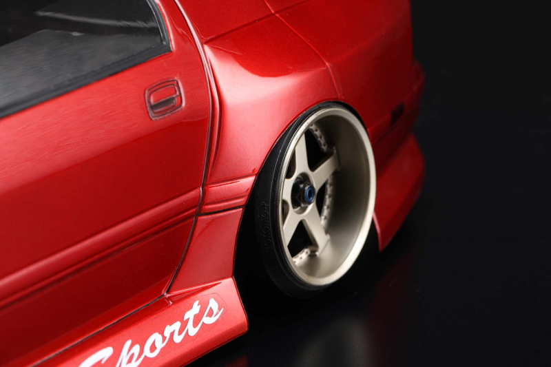 Yokomo BN Sports Mazda FC RX-7 Drift Body Set (with Light Parts and Decals)