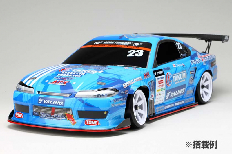 Preview: Yokomo Drift body Mercury SAYAKA Special (S15) (Painted/Pre-cut)