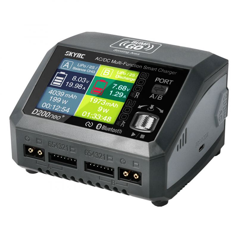 SkyRC D200 Neo+ LiPo 1-6s 20A 200W AC  Ladegerät