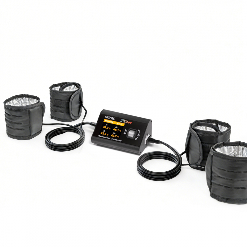 SkyRC Reifenwärmer TWneo mit Reifenheizdecke
