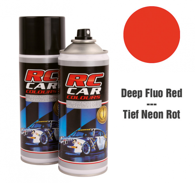 Lexan Spray Fluo Deep Red Nr 1010 150ml