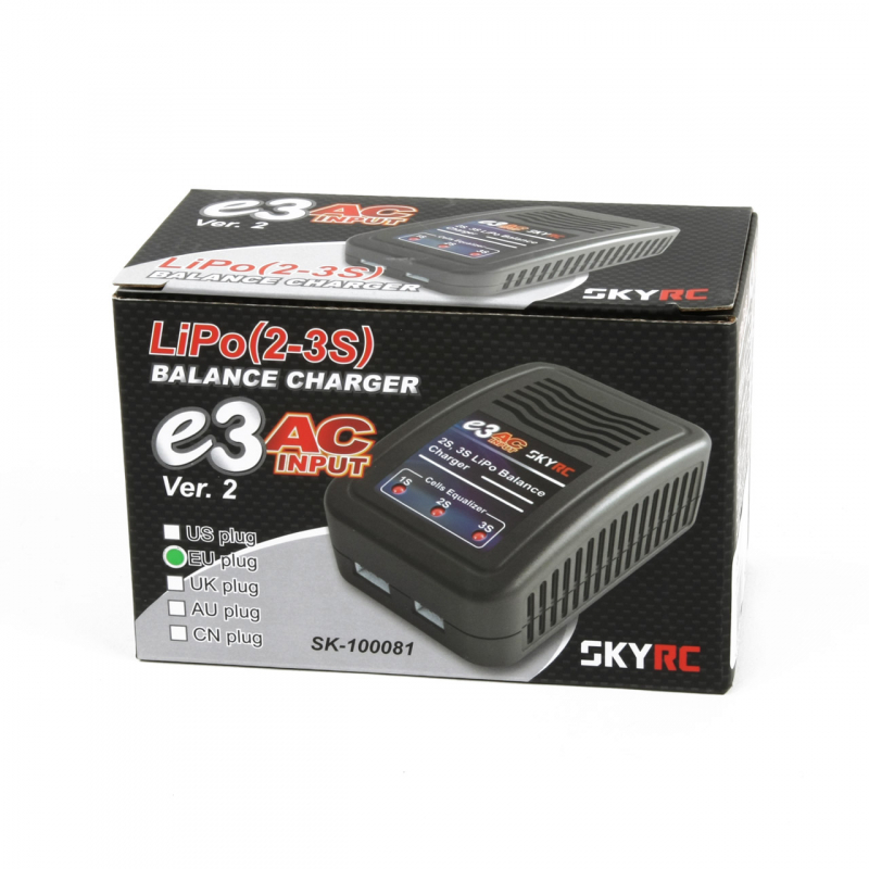 SkyRC e3 LiPo 2-3s 1,2A Charger