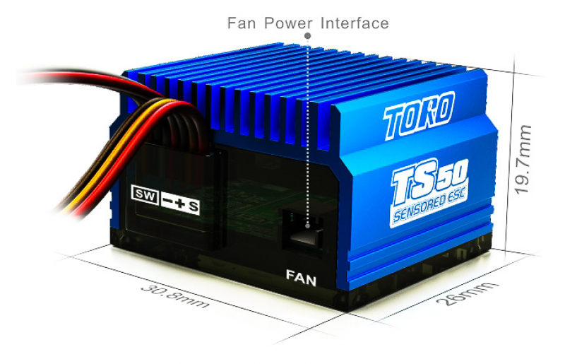 SKYRC Toro TS50 Car Esc 2s LiPo