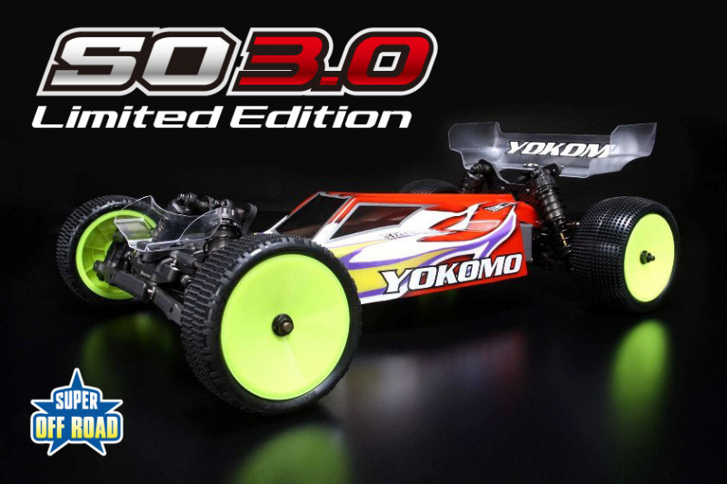 Yokomo 1/10 Super Offroad SO3.0 Limited Edition 2WD Buggy Car Kit