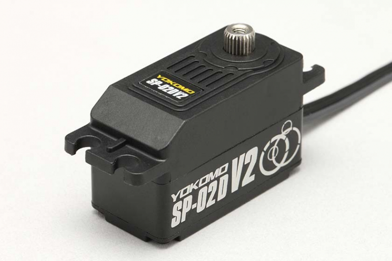 Yokomo Programmable Steering Servo SP-02D Version 2 for Drift - Black