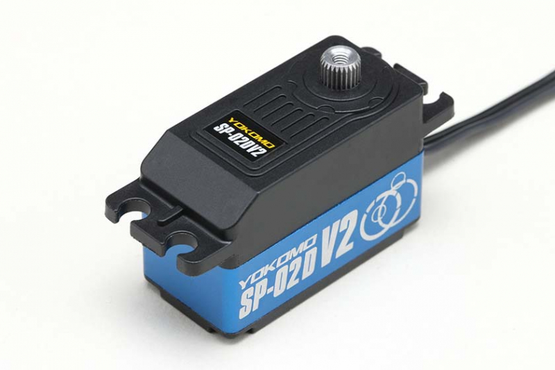 Yokomo Programmable Steering Servo SP-02D Version 2 for Drift - Blue