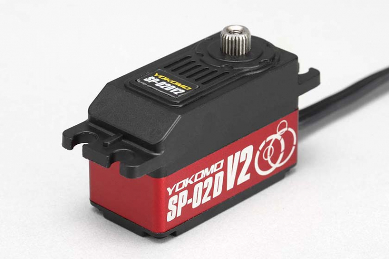 Yokomo Programmable Steering Servo SP-02D Version 2 for Drift - Red