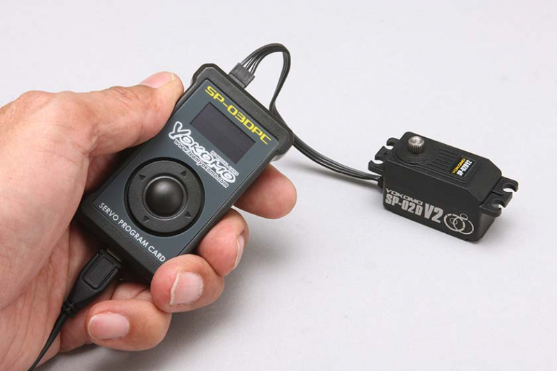 Preview: Yokomo Program card for SP-02DV2/SP-03DV2 series servo