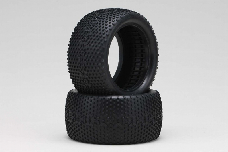 Yokomo Square pin Rear tires for RO1.0 (2pcs) 1/10 Buggy