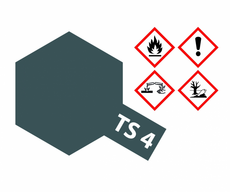 Preview: Tamiya Spray TS-4 German Gray