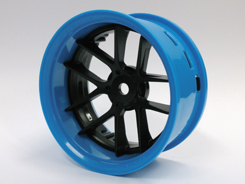 Tetsujin Super RIM blue and black Jasmine 2pcs set