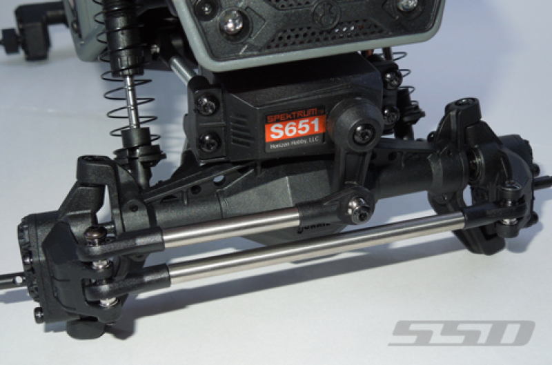 SSD HD Titanium Steering Links for UTB18 Capra