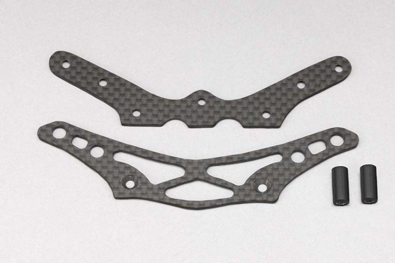 Yokomo Graphite bumper/bumper brace for YD-2 serie