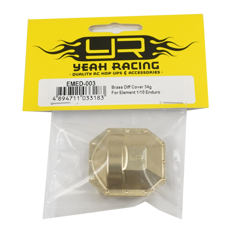 Yeah Racing Messing Diff Cover 34g für Element Enduro