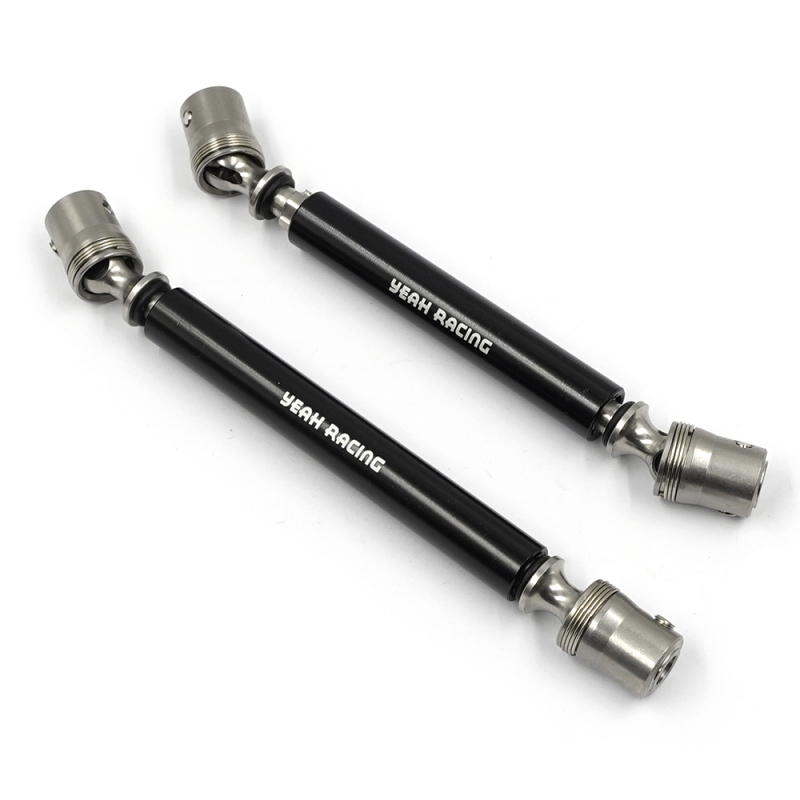 Stainless Steel & Aluminum Front & Rear Center Shaft 2 pcs For Element 1/10 Enduro