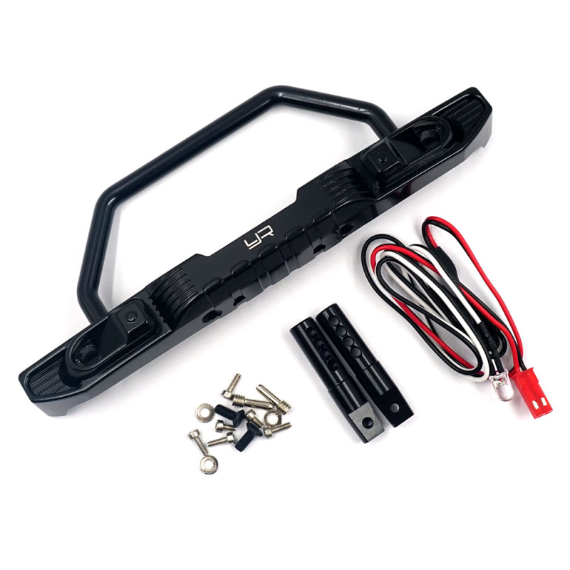 Alloy Front Bumper w/ White LED Light For Axial SCX10 III