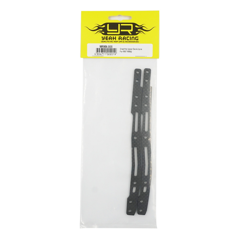 Yeah Racing Graphite Upper Deck 2 pcs For MST RMX2.0