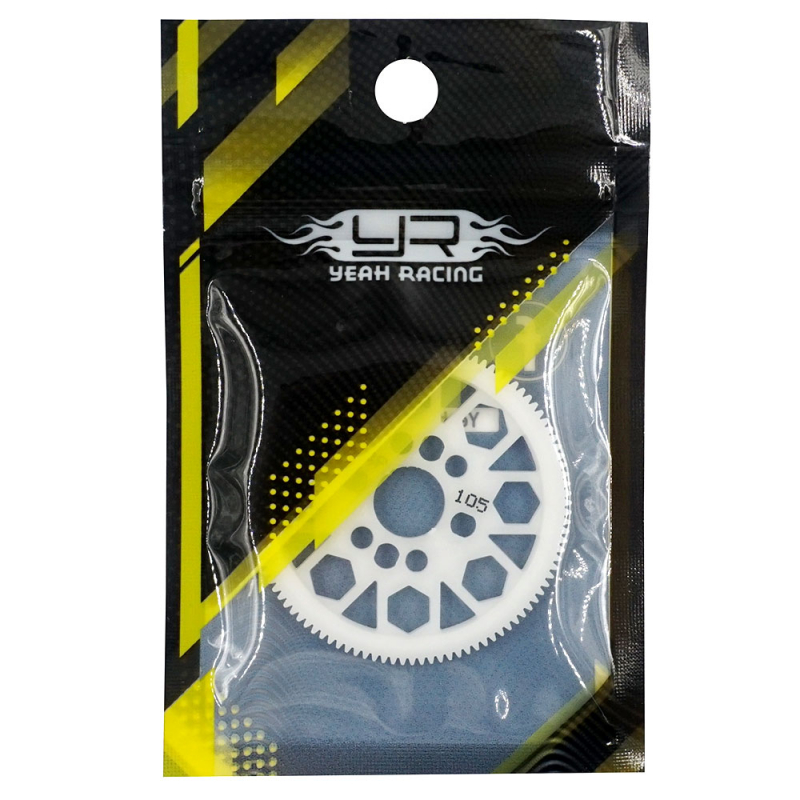 Yeah Racing Competition Delrin Spur Gear 64P 105T For 1/10 On Road Touring Drift