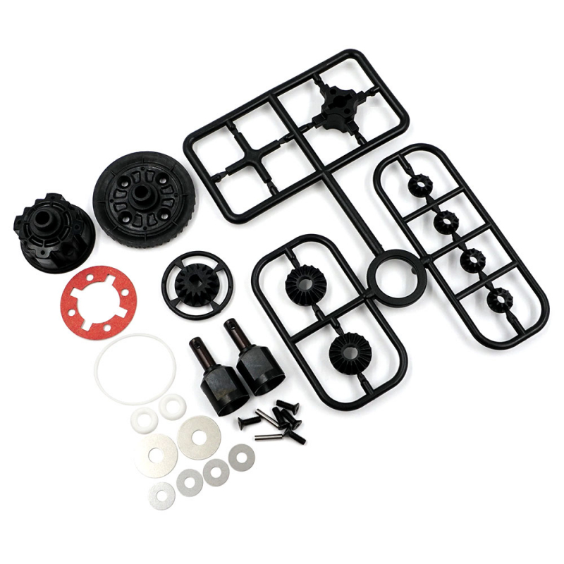 Yeah Racing Oil Filled Gear Differential Set (Big Diff. Joint) For Tamiya TT02 TT02B TT01