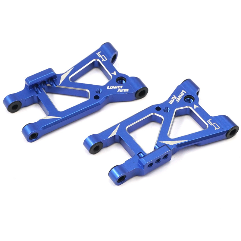 Yeah Racing Aluminum Rear Lower Arm Set Blue For Traxxas Ford GT 4 Tec 2.0 / 3.0