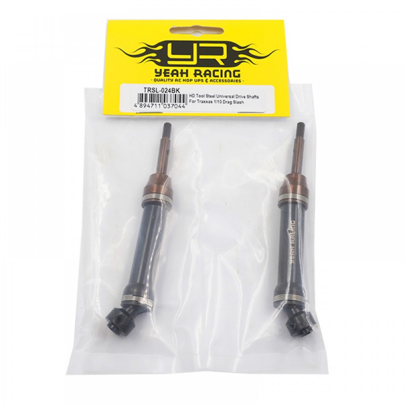 HD Tool Steel Universal Drive Shafts For Traxxas Drag Slash