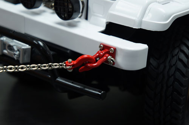 Yeah Racing 1/10 RC Rock Crawler Accessories Heavy Duty Shackle w/ Mounting Bracket rot