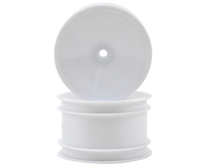 Yokomo Rear Wheels(White) for YZ-2/4/B-MAX4/RO/SO/MO