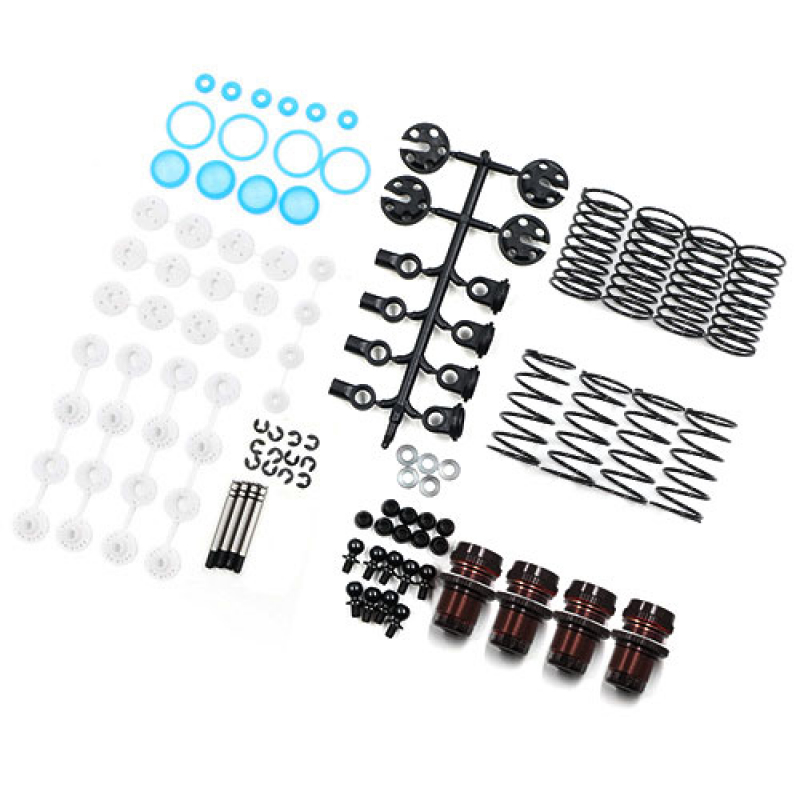 Yeah Racing QUTUS 55mm Slider Dämpfer Set für 1/10 Onroad, Drift Schwarz