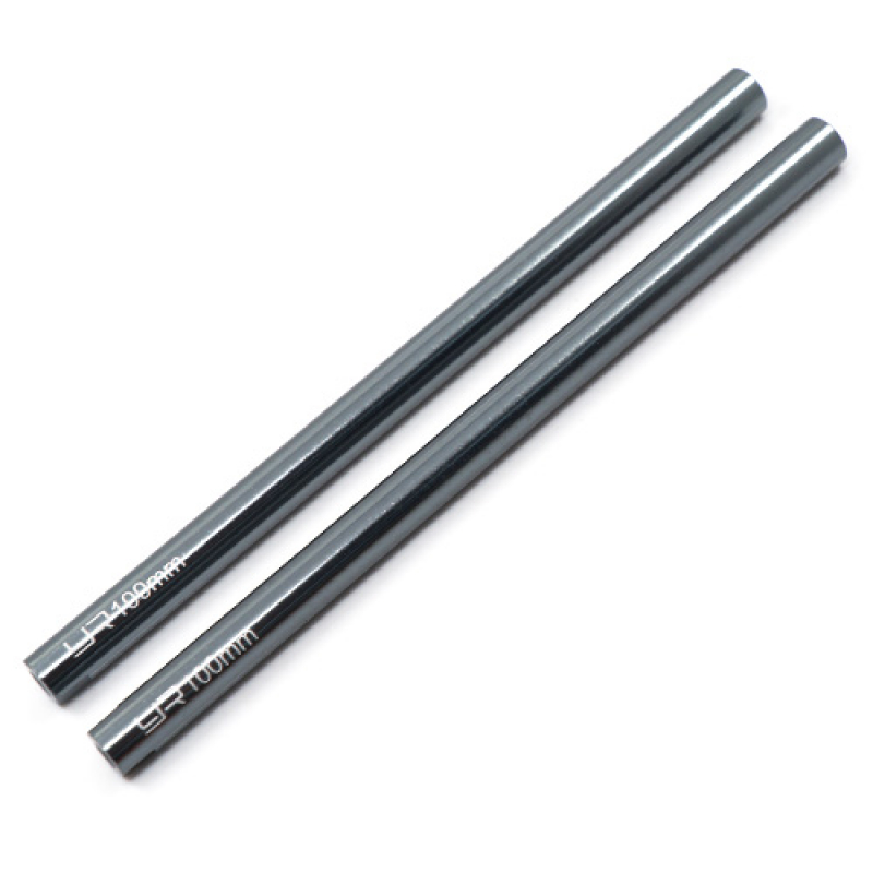 Aluminium Rohr-Link mit M3 Gewinde 6x100mm (2)