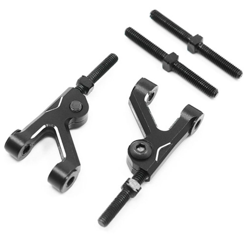 Yeah Racing Aluminum Low Profile Front Upper Arm For Yokomo YD2 Black