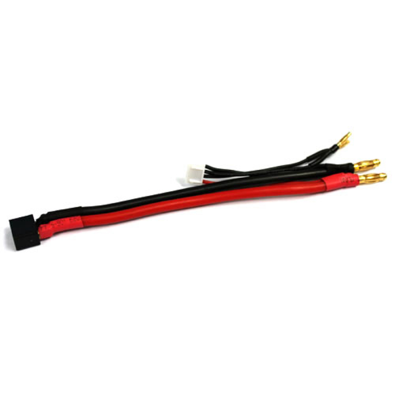 Yeah Racing Adapterkabel für LiPo Hardcase 3S 11,1V mit T-Stecker