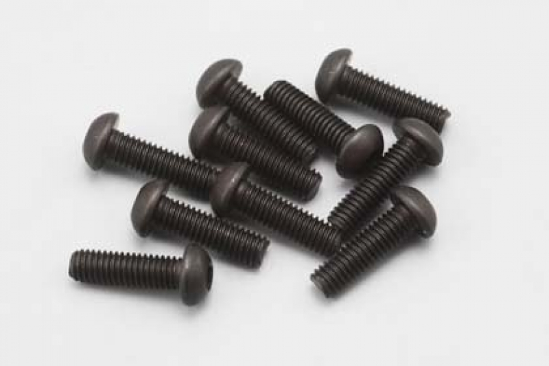 Yokomo M3x10mm Button Head Socket Screws (10 pieces)