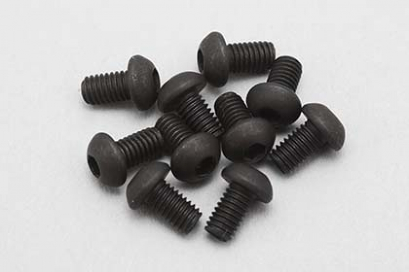 Yokomo M3X5 Button Head Socket Screw 10pcs.