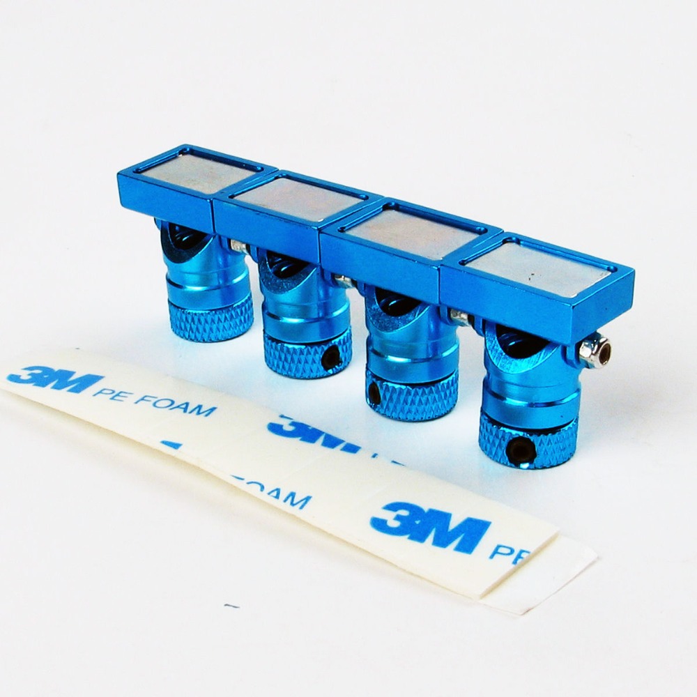 Cpolebev 2x RC Batteriefach Halterung - Für 1/8 1/10 Axial SCX10 TRX4 Crawler