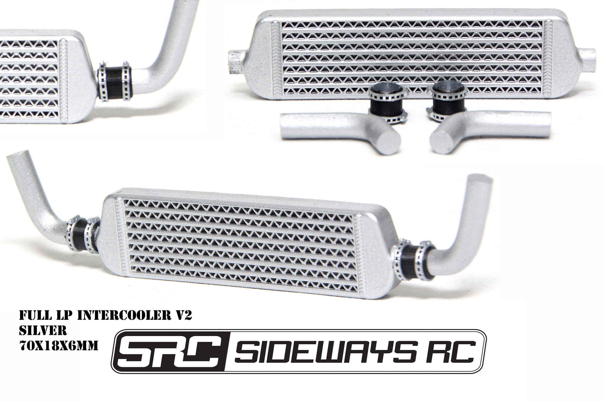 SRC Low Profile Intercooler - Black SRC Low Profile Intercooler - Black