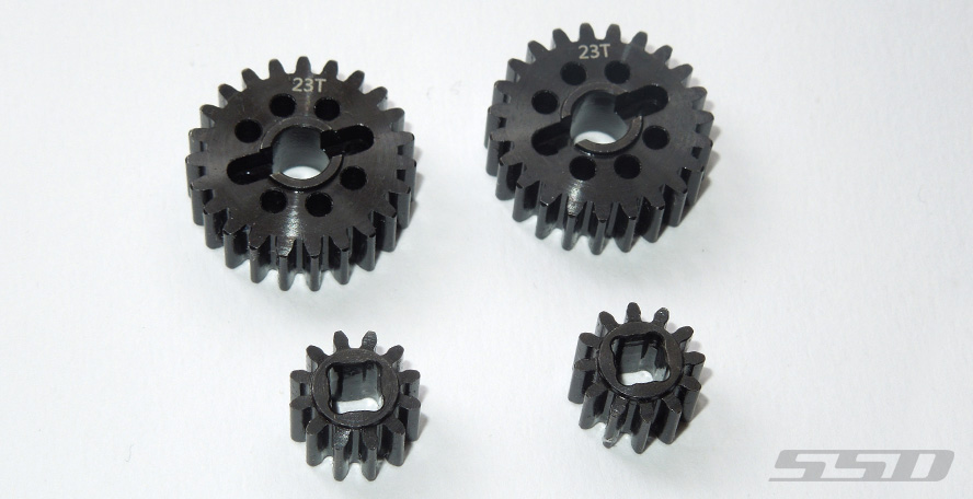 SSD Axial Capra / SCX10 III 14/21 Hard Steel Overdrive Portal Gear Set – SSD00418